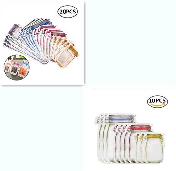 Reusable Snack Bag Biscuit seal Bag