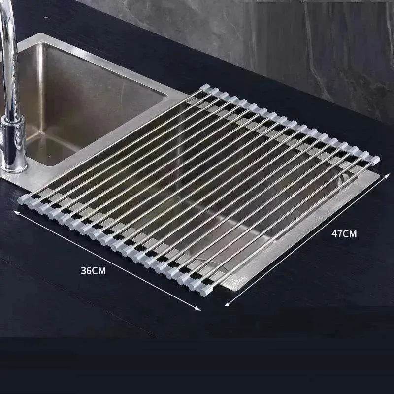 Multifunctional Household Pot Mat Kitchen Cookware Storage Drainage Rack