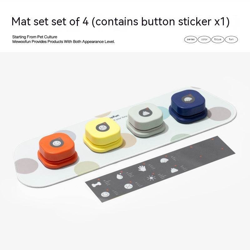 interactive dog training buttons – Recordable Talking Buttons for Dog Communication & Pet Training