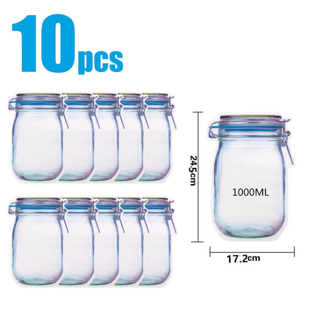 Reusable Snack Bag Biscuit seal Bag