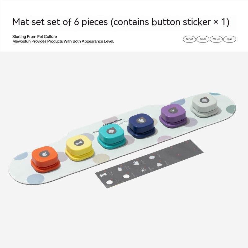 interactive dog training buttons – Recordable Talking Buttons for Dog Communication & Pet Training