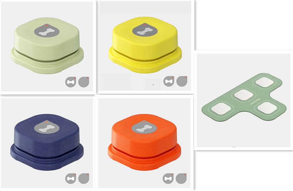 interactive dog training buttons – Recordable Talking Buttons for Dog Communication & Pet Training