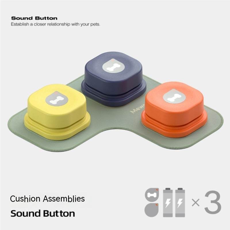 interactive dog training buttons – Recordable Talking Buttons for Dog Communication & Pet Training
