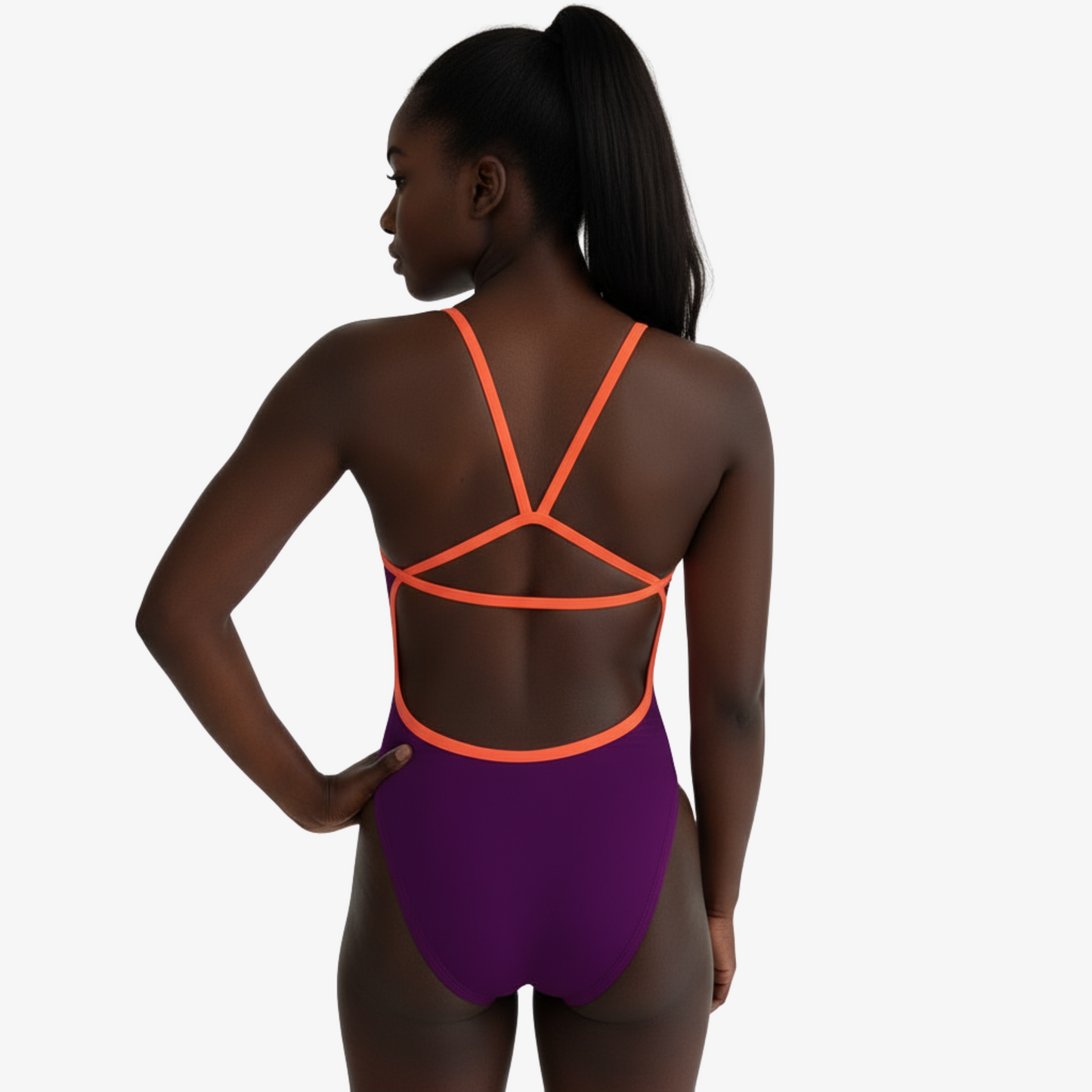 Norca Mirage Open Back Training Swimsuit
