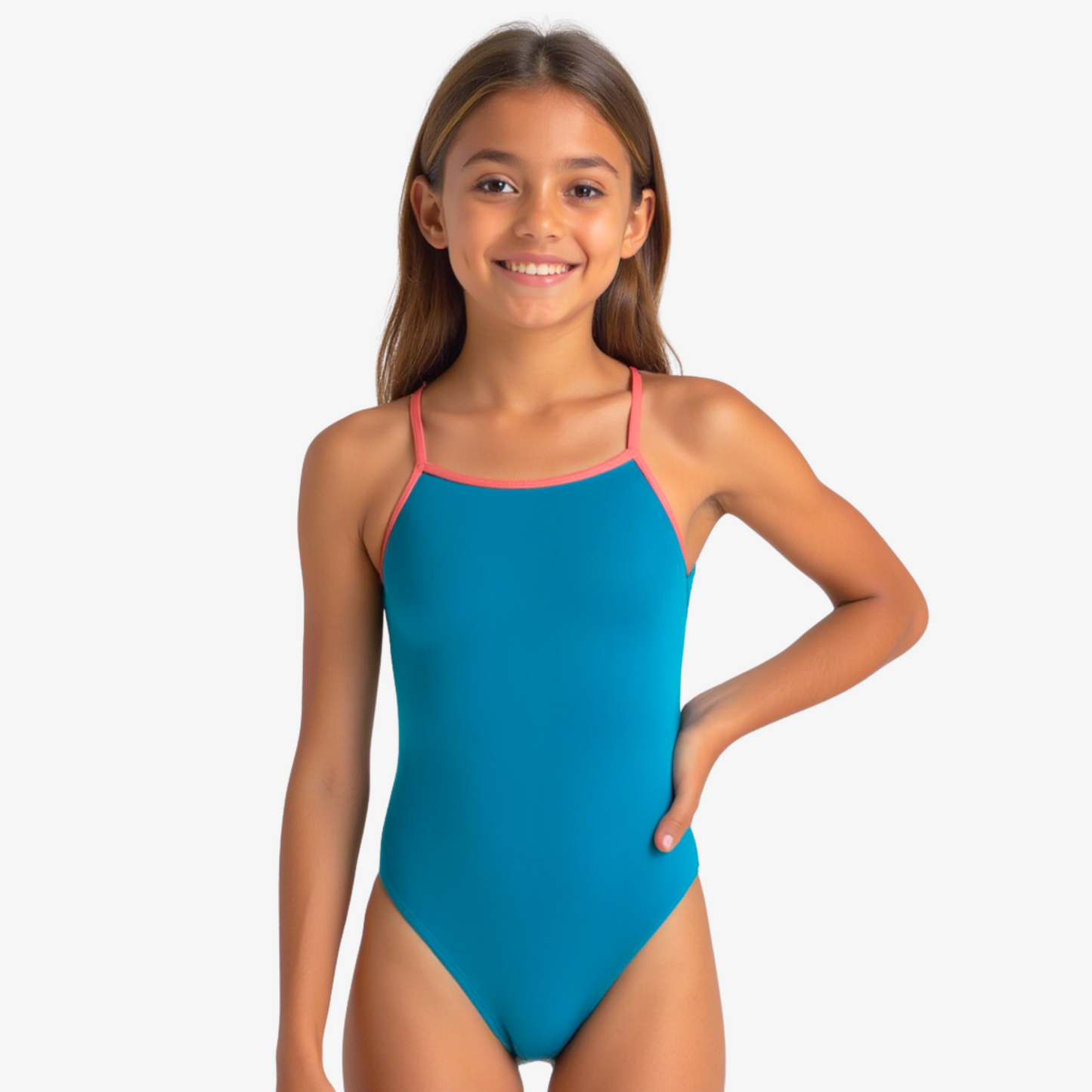 Norca Tropic Open Back Performance Training Swimsuit