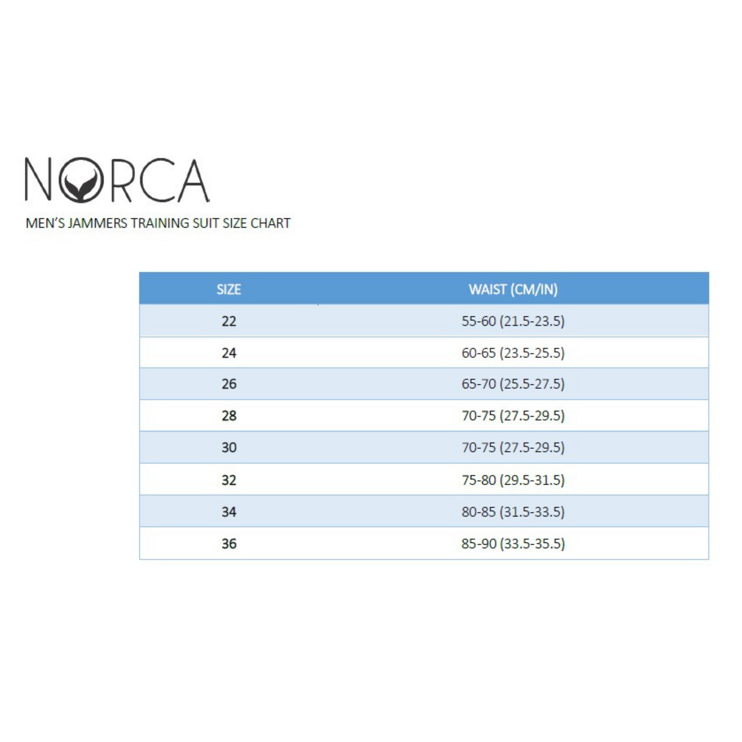 Norca Men’s Reef Performance Jammer – Training & Competition Swimwear