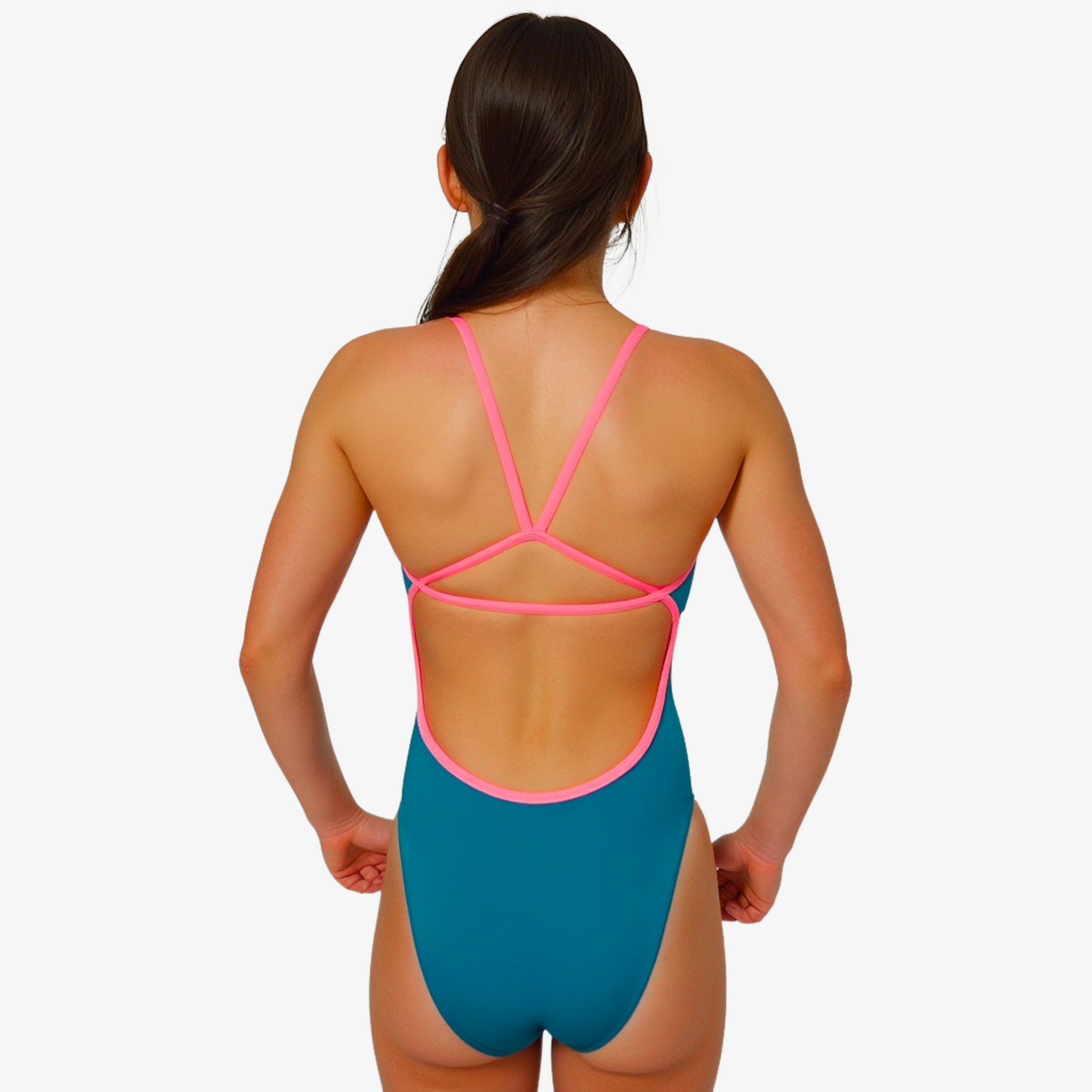 Norca Tropic Open Back Performance Training Swimsuit