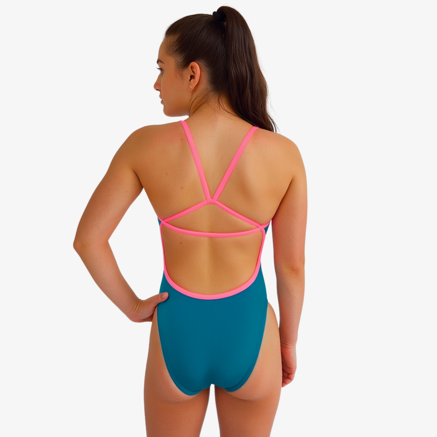 Norca Tropic Open Back Performance Training Swimsuit