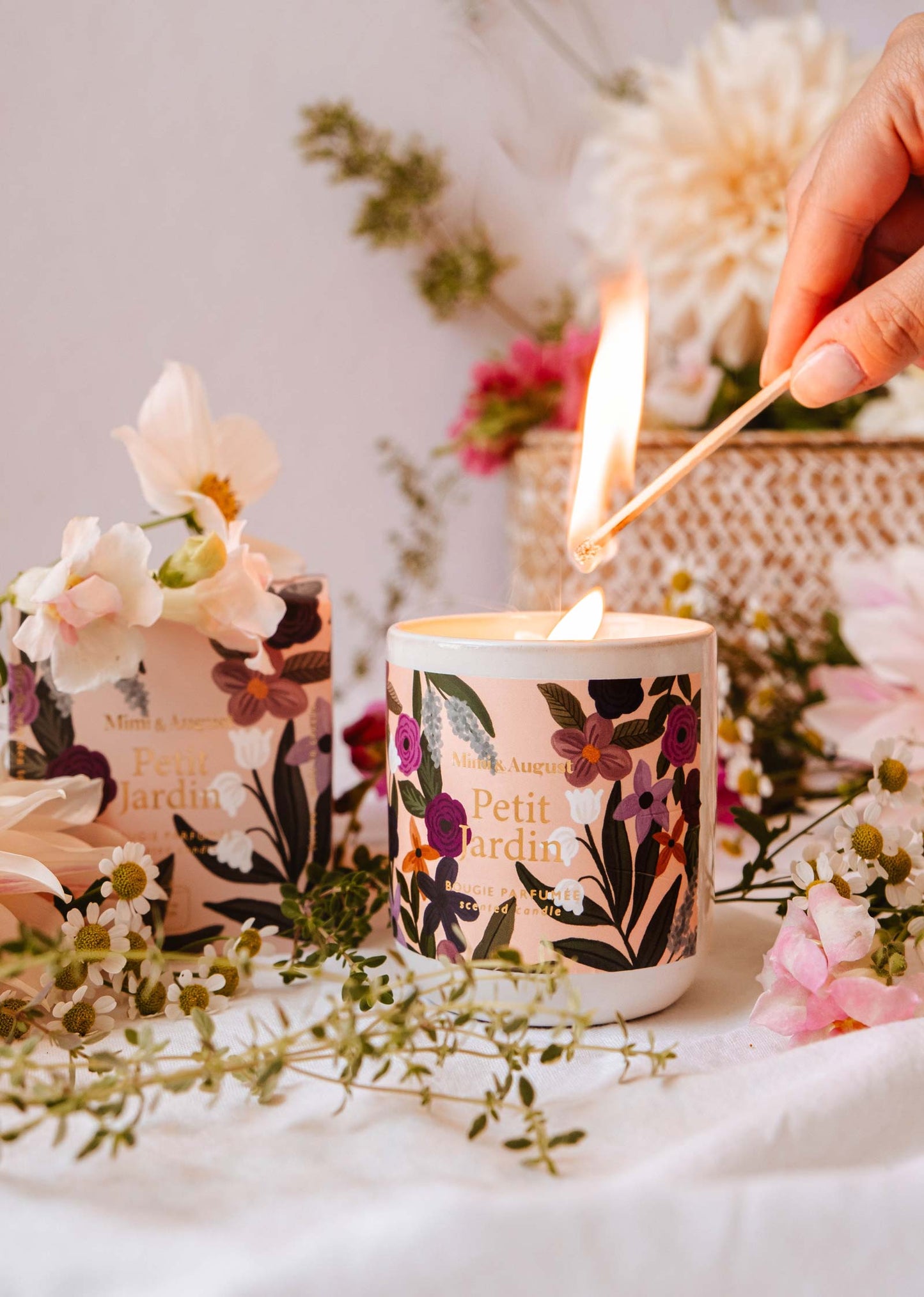 Petit Jardin - Reusable Candle