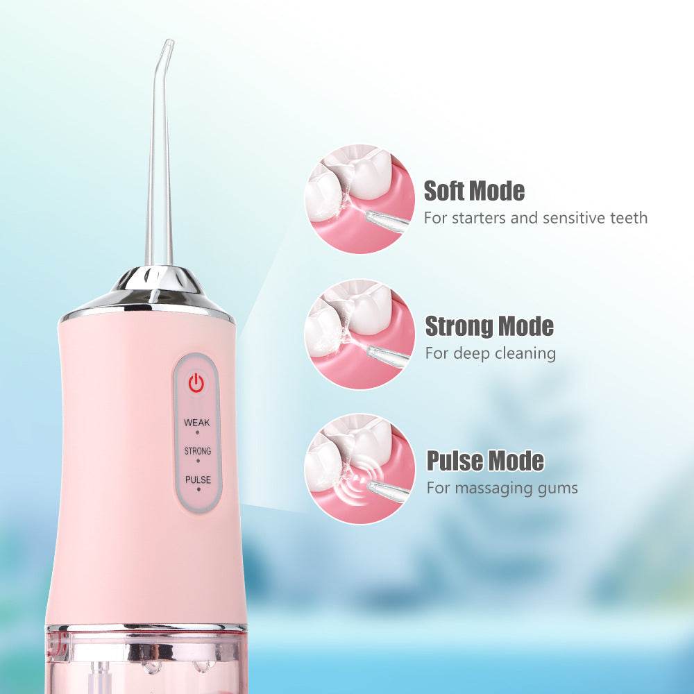 Cordless Dental Electric Flosser High Speed water Spray Oral Irrigator