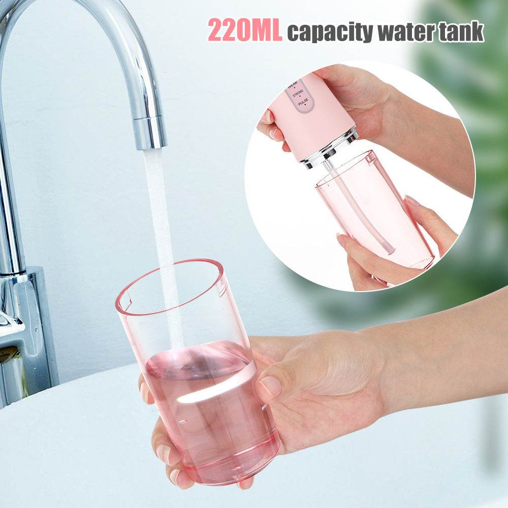 Cordless Dental Electric Flosser High Speed water Spray Oral Irrigator